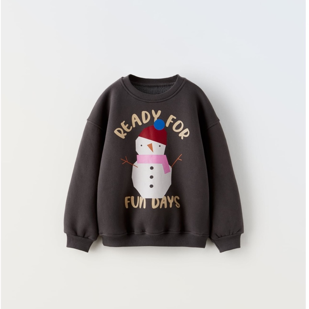 NWT Zara 18-24m snowman holiday Christmas sweater